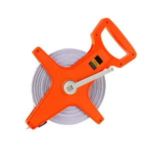 30m 50m 100m Reel Fiberglass Tape Measure - Retractable Blade for Carpenter, Construction, Workshop, Building, Projects, Crafts