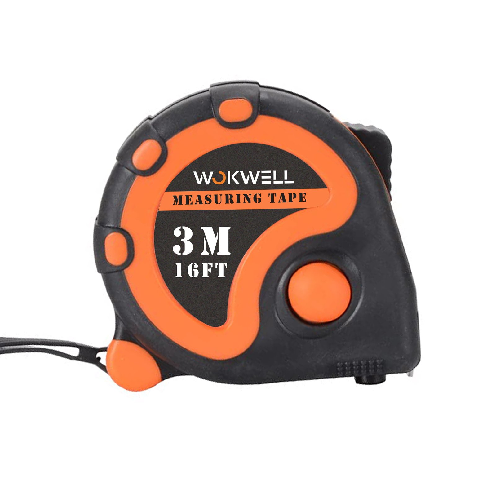 Tape Measure 3-lock - Measurement Tape with Standard & Metric Measuring Tape Retractable with Pause Buttons