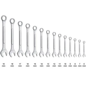 14-Piece Essential Metric Combination Wrench Set