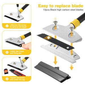 Scraper With 18mm Replacement Blades