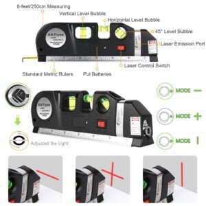 Multipurpose Laser Level Kit
