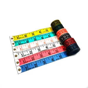 Accurate Dual Scale Standard & Metric Measurements Tape, Soft Measuring Tape for Body